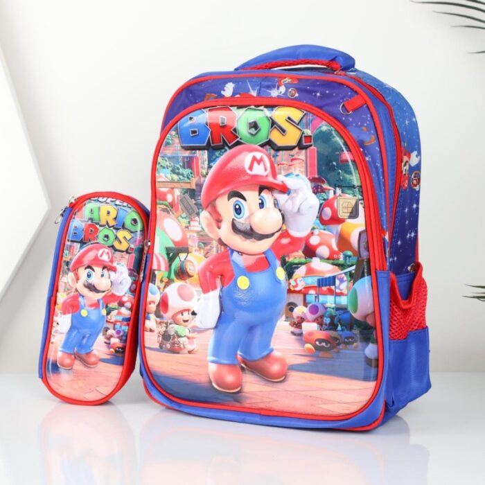 ⁦شنطة دزني مع مقلمة 35*32 سم⁩ - الصورة ⁦3⁩