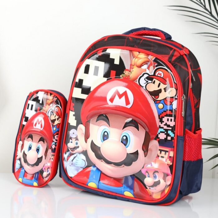 ⁦شنطة دزني مع مقلمة 35*32 سم⁩ - الصورة ⁦3⁩