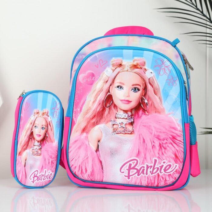 ⁦شنطة دزني 35 *32 سم لون زهري⁩ - الصورة ⁦3⁩