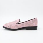 حذاء باليه للنساء لون زهري