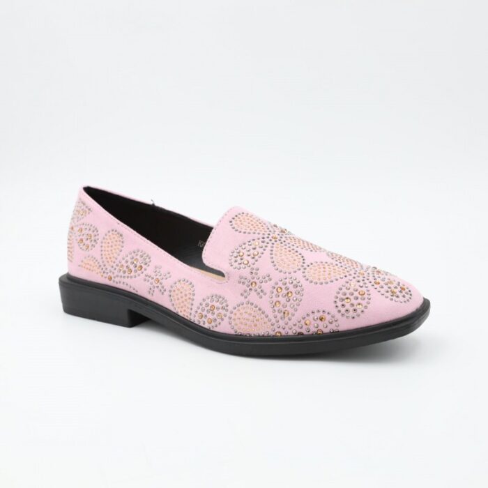 ⁦حذاء باليه للنساء لون زهري⁩ - الصورة ⁦4⁩