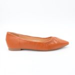 ⁦حذاء باليه للنساء لون عسلي⁩ - الصورة ⁦3⁩