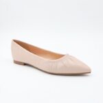 ⁦حذاء باليه للنساء لون بيج⁩ - الصورة ⁦4⁩