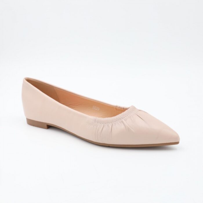 ⁦حذاء باليه للنساء لون بيج⁩ - الصورة ⁦4⁩