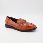 ⁦حذاء باليه للنساء لون بني⁩ - الصورة ⁦5⁩