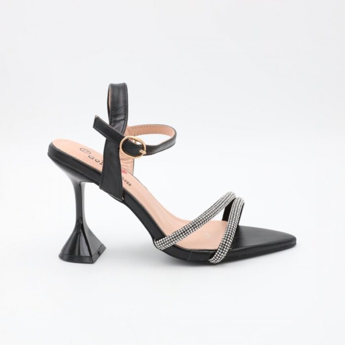 ⁦صندل للنساء لون أسود⁩ - الصورة ⁦5⁩