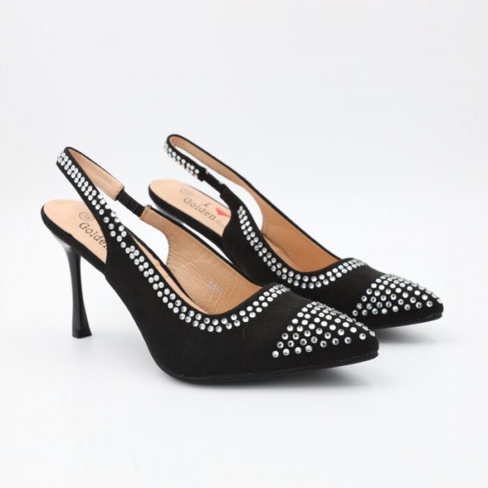 103387348_68987d79d6c01 حذاء كعب للنساء لون أسود - الصورة 1