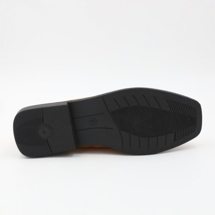 ⁦حذاء باليه للنساء لون عسلي⁩ - الصورة ⁦2⁩