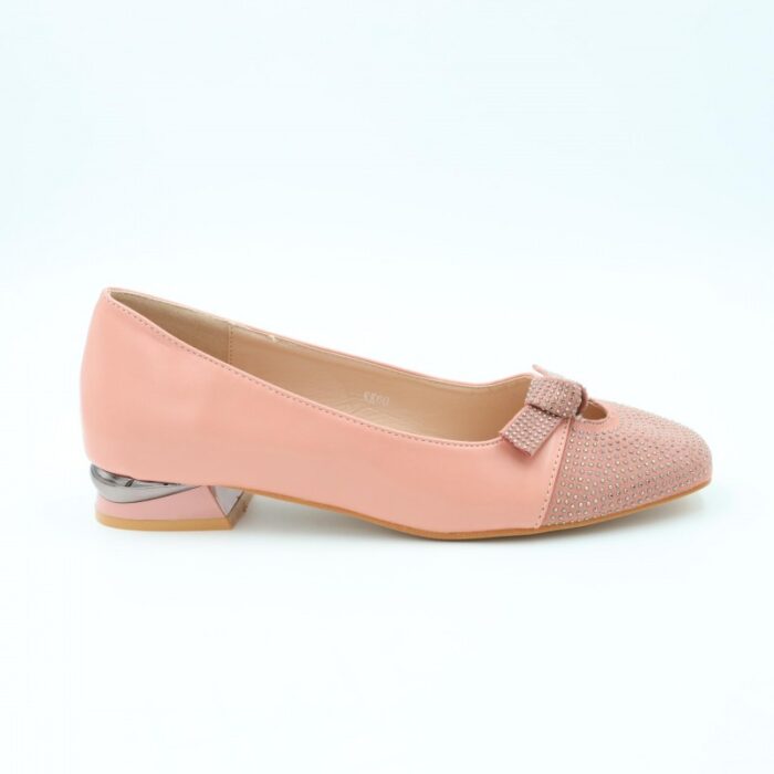 103387358_68987da423161 حذاء باليه للنساء لون مشمشي - الصورة 1