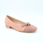 ⁦حذاء باليه للنساء لون مشمشي⁩ - الصورة ⁦6⁩