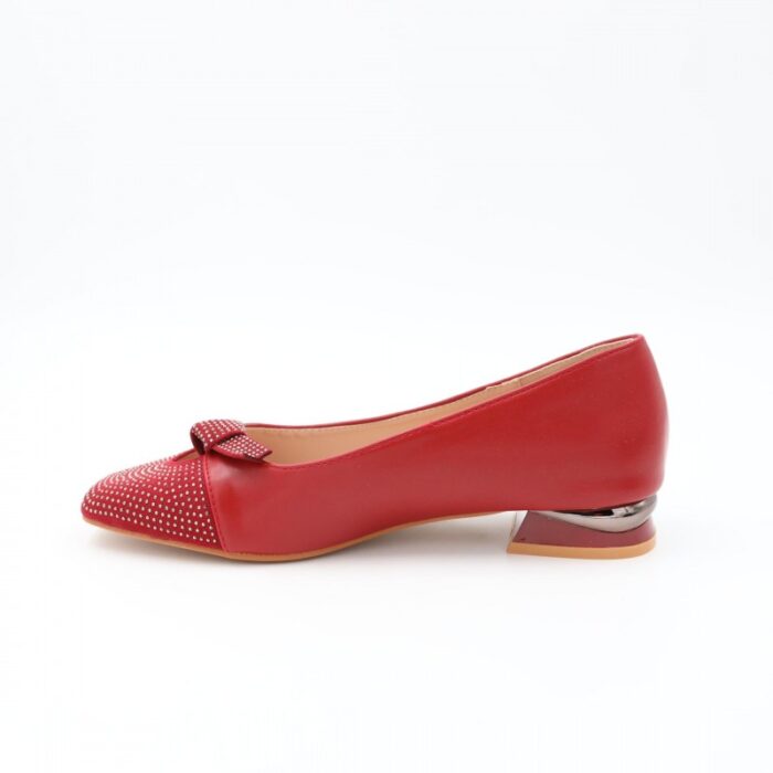 ⁦حذاء زحاف للنساء لون أحمر⁩ - الصورة ⁦6⁩