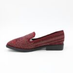 ⁦حذاء باليه للنساء لون خمري⁩ - الصورة ⁦4⁩