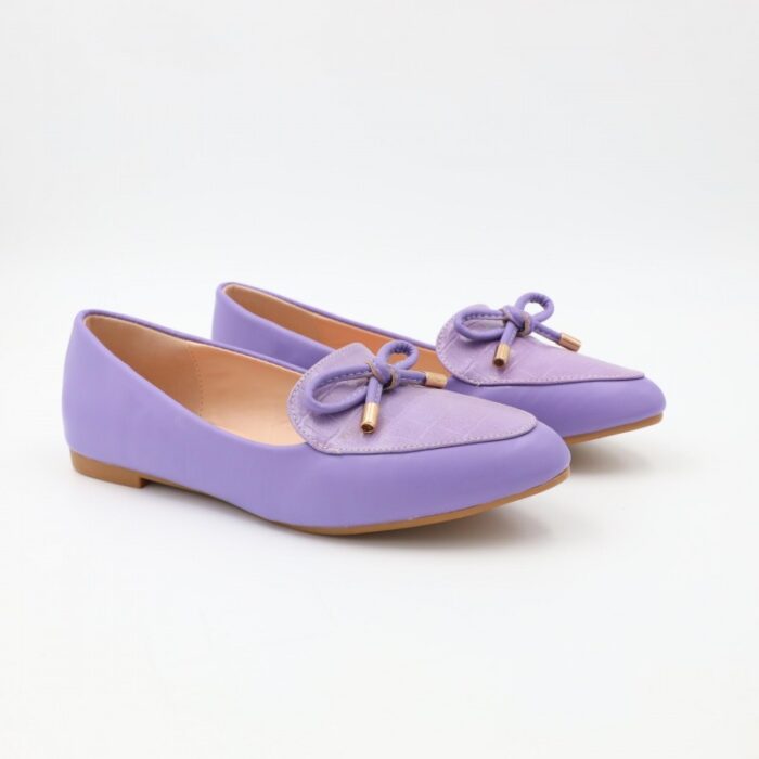 103387365_68987dc1a8b7e حذاء باليه للنساء لون بنفسجي - الصورة 1
