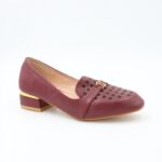 ⁦حذاء اليه للنساء لون خمري⁩ - الصورة ⁦2⁩