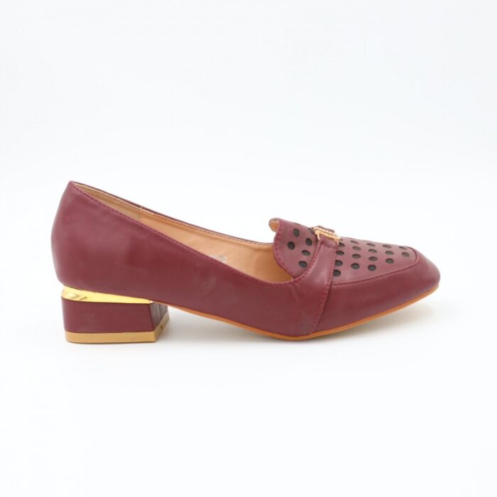 ⁦حذاء اليه للنساء لون خمري⁩ - الصورة ⁦3⁩