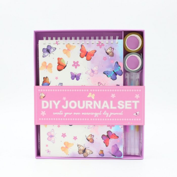 103387456_689880a40f213 مجموعة دفتر القصاصات لون بتصميم فراشات - الصورة 1