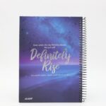 دفتر ملاحظات موضوعين لون أزرق 80 صفحة أبعاده 16.6*23 سم