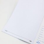 ⁦دفتر ملاحظات A4 لون زهري و أزرق 40 صفحة أبعاده 21*29.7 سم⁩ - الصورة ⁦4⁩