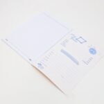 دفتر ملاحظات A4 لون أصفر 40 صفحة أبعاده 21*29.7 سم