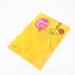 ⁦دفتر ملاحظات A4 لون أصفر 40 صفحة أبعاده 21*29.7 سم⁩ - الصورة ⁦3⁩