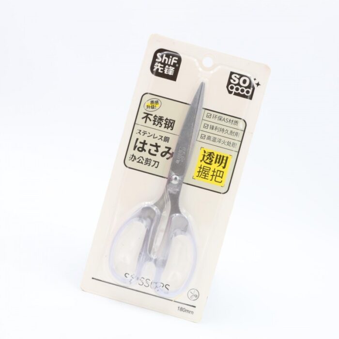 103387504_6898810723045 مقص SHIF شفاف 180mm - الصورة 1