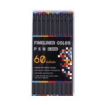 اقلام تلوين فاين لاينر 60 لون foska
