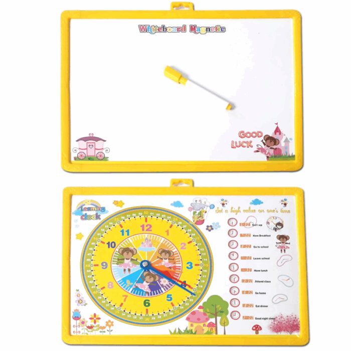 ⁦لوح تعليمي مع ساعة s-170⁩ - الصورة ⁦2⁩