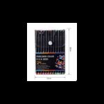 اقلام تلوين فاين لاينر 24 لون 0.4 مم