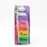 ⁦كرت محايات ألوان 5 قطع⁩ - الصورة ⁦2⁩