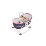 ⁦سرير هزاز متعدد الوظائف للأطفال لون رمادي⁩ - الصورة ⁦5⁩