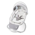 كرسي هزاز متعدد الوظائف للأطفال لون رمادي