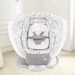 ⁦كرسي هزاز متعدد الوظائف للأطفال لون رمادي⁩ - الصورة ⁦4⁩