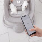 ⁦كرسي هزاز متعدد الوظائف للأطفال لون رمادي⁩ - الصورة ⁦6⁩