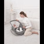 ⁦كرسي هزاز متعدد الوظائف للأطفال لون رمادي⁩ - الصورة ⁦2⁩