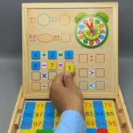 ⁦صندوق خشبي تعليمي أشكال وأرقام⁩ - الصورة ⁦2⁩