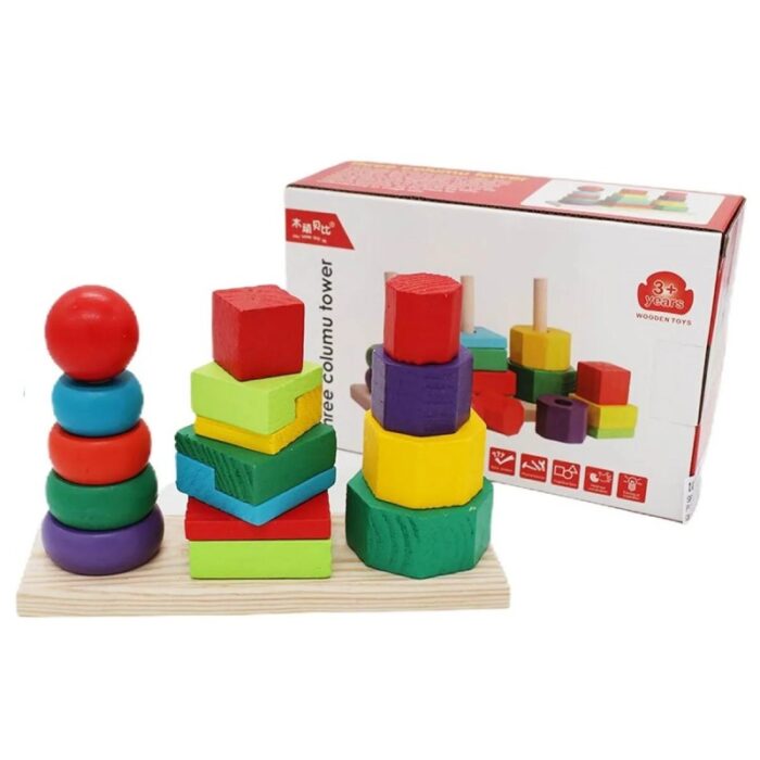 ⁦عداد خشبي أشكال⁩ - الصورة ⁦2⁩