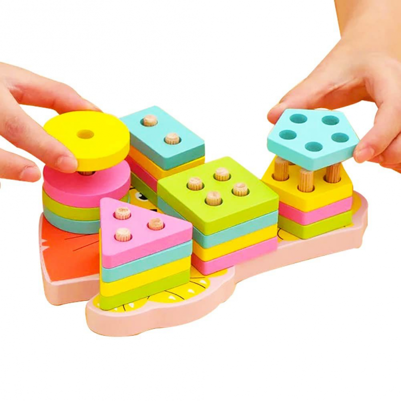 ⁦عداد خشبي أشكال⁩ - الصورة ⁦1⁩