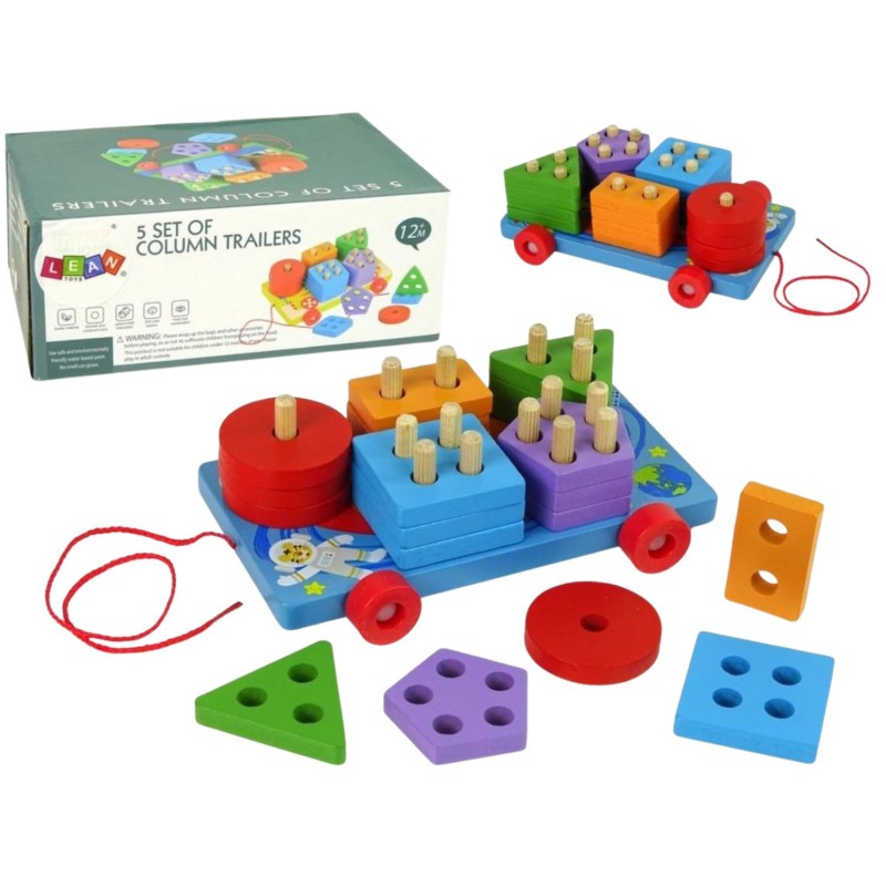 ⁦عداد خشبي أشكال⁩ - الصورة ⁦1⁩