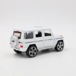 ⁦لعبة وتحفة جيب مرسيدس جي كلاس روفر لون أبيض⁩ - الصورة ⁦5⁩