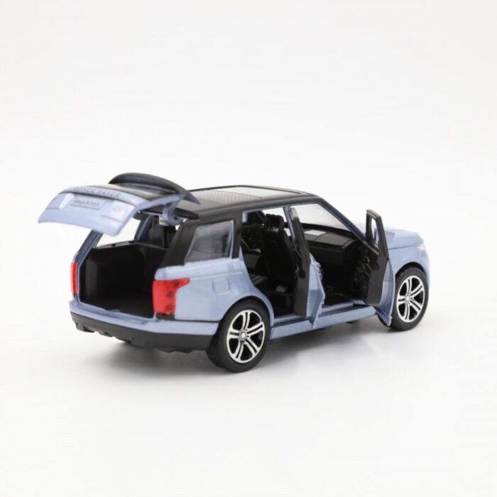 ⁦لعبة وتحفة سيارة رينج روفر لون فضي⁩ - الصورة ⁦4⁩