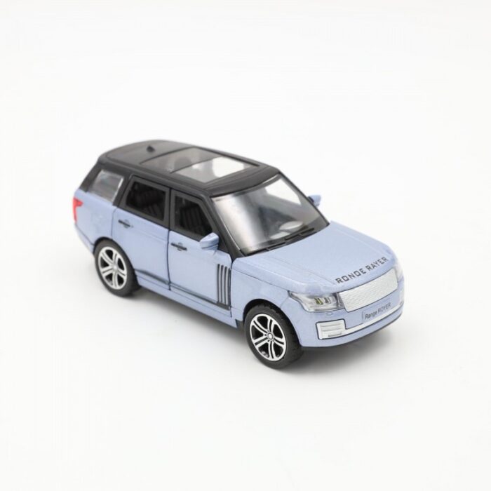 ⁦لعبة وتحفة سيارة رينج روفر لون فضي⁩ - الصورة ⁦6⁩