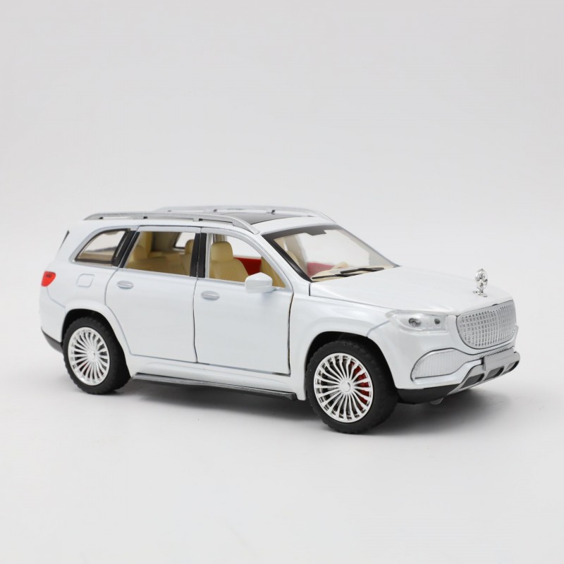 103387648_689c49c5322fe لعبة وتحفة سيارة مرسيدس لون أبيض - الصورة 1