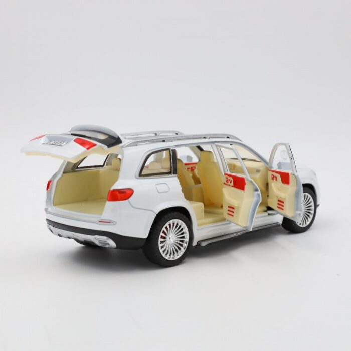 ⁦لعبة وتحفة سيارة مرسيدس لون أبيض⁩ - الصورة ⁦5⁩