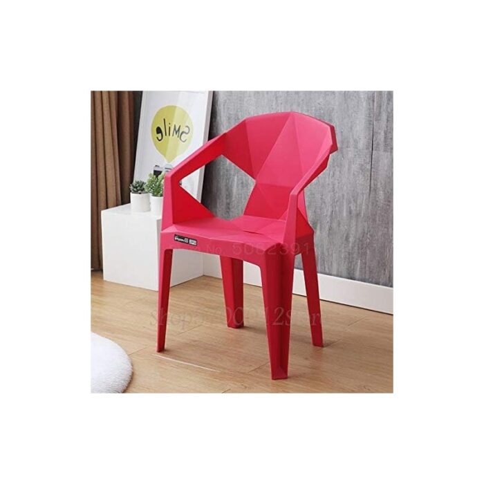 ⁦كرسي أطفال بلاستيك بتصميم ديزني لون زهري⁩ - الصورة ⁦2⁩