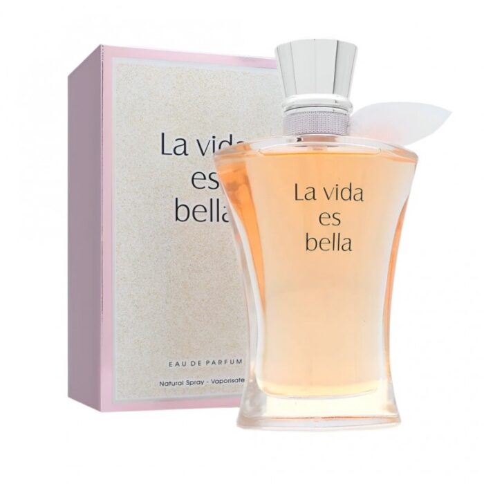 ⁦La Vida Es Bella EDP by Fragrance World For Women 100ml⁩ - الصورة ⁦1⁩