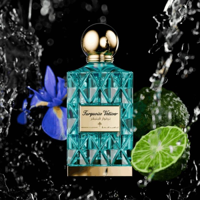 ⁦Turquoise Vetiver EDP by IBRAHIM AL QURASHI For Unisex 75ml⁩ - الصورة ⁦3⁩