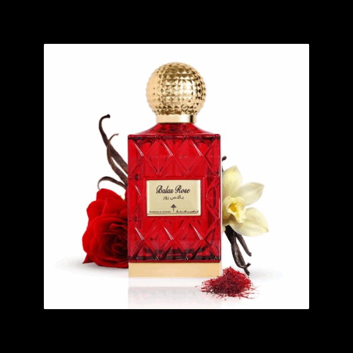 ⁦Balas Rose EDP by IBRAHIM AL QURASHI For Unisex 75ml⁩ - الصورة ⁦4⁩