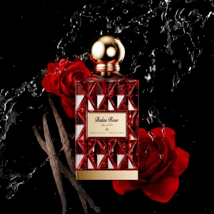 ⁦Balas Rose EDP by IBRAHIM AL QURASHI For Unisex 75ml⁩ - الصورة ⁦5⁩