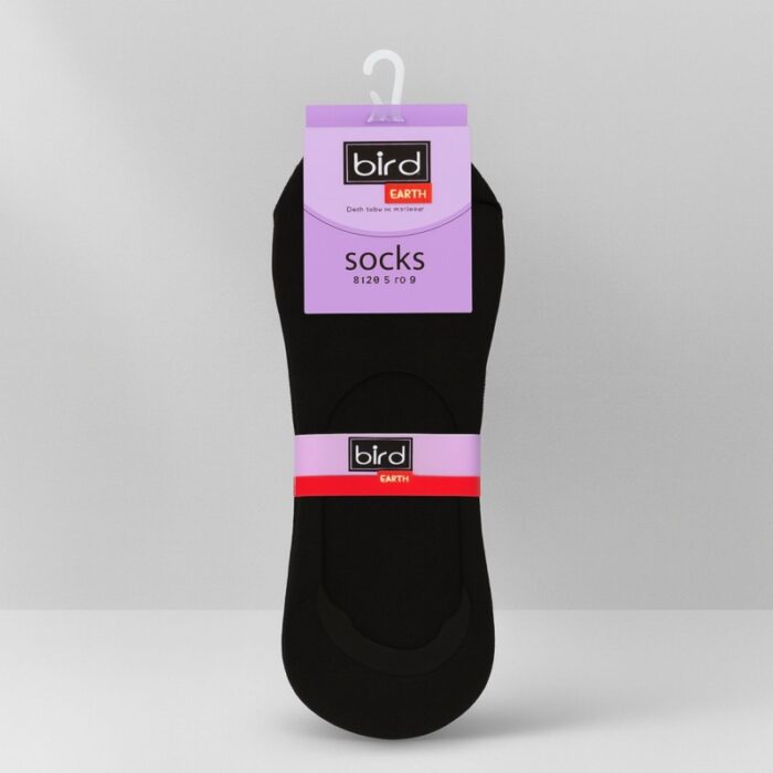 103387752_68a373d0271c2 جوارب مخفية قطن بيرد من bird (2 زوجين) للنساء لون أسود - الصورة 1