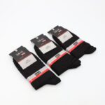 ⁦جوارب طويلة الطول من BH (6 أزواج) للرجال لون أسود⁩ - الصورة ⁦2⁩